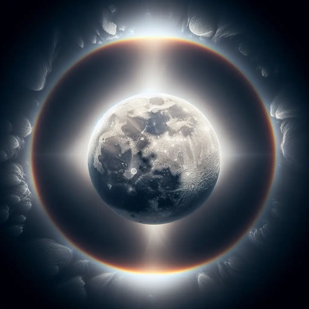 Interpreting the Biblical Meaning of Halo Around the Moon