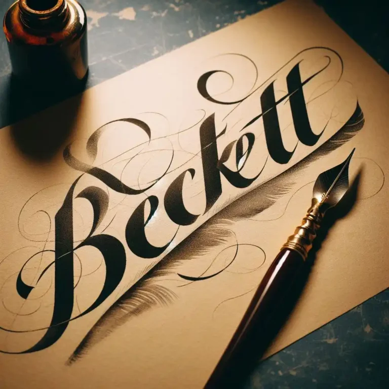 Decoding the Biblical Meaning of the Name Beckett