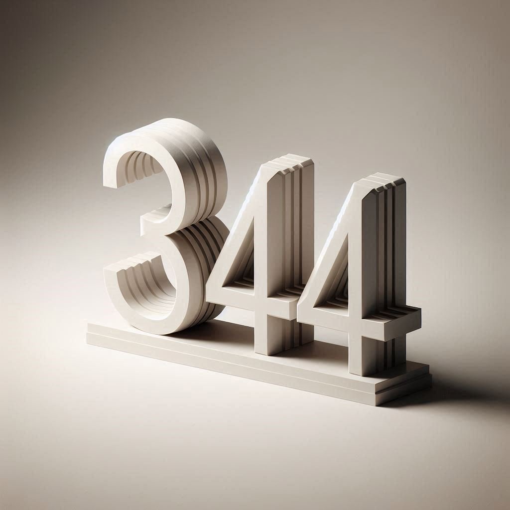 The Biblical Meaning of 344: A Biblical Numerology Insight