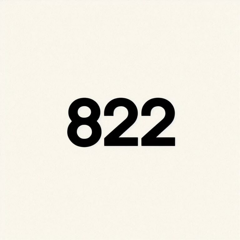 The Biblical Meaning of 822: A Number of Faith & Trust