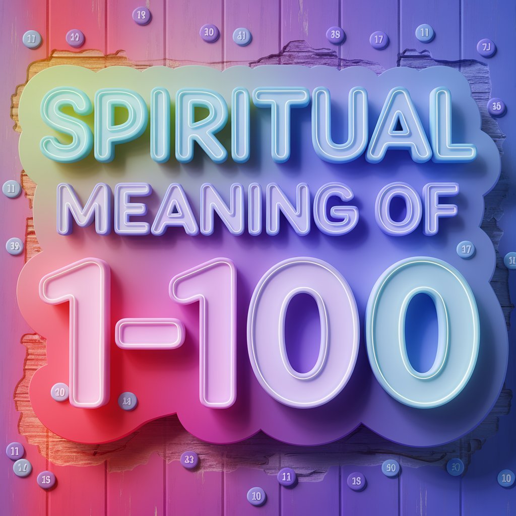 Spiritual Meanings of Numbers 1-100: 12 Biblical Insights