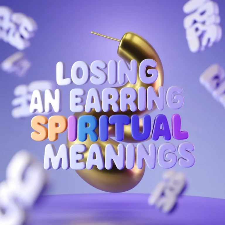 Losing an Earring: 14 Spiritual Meanings to Consider