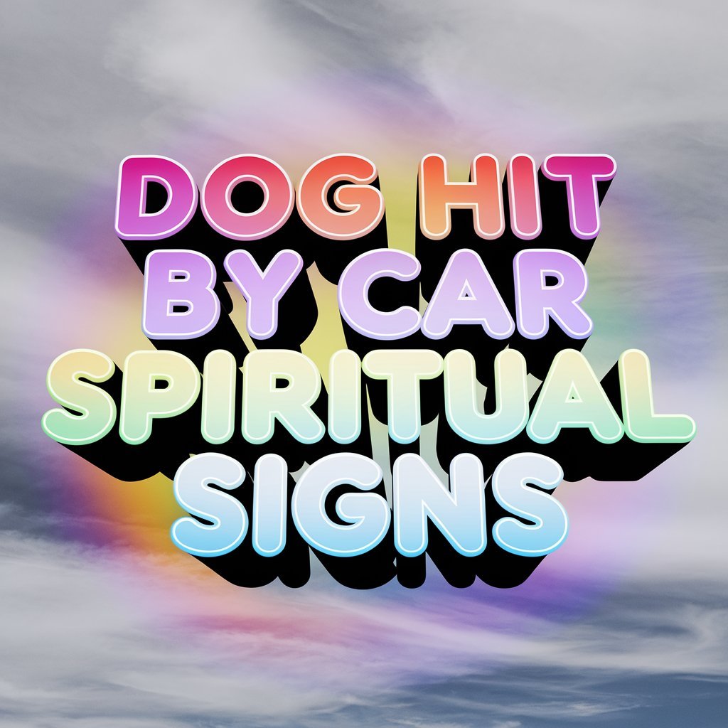 Dog Hit by Car: 12 Spiritual Signs to Watch Out For