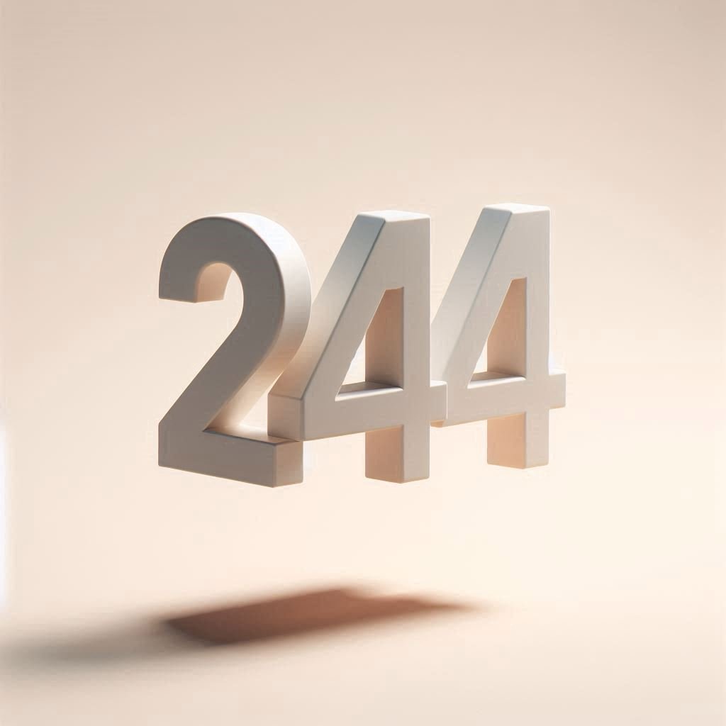 The Biblical Meaning of 244: A Biblical Perspective