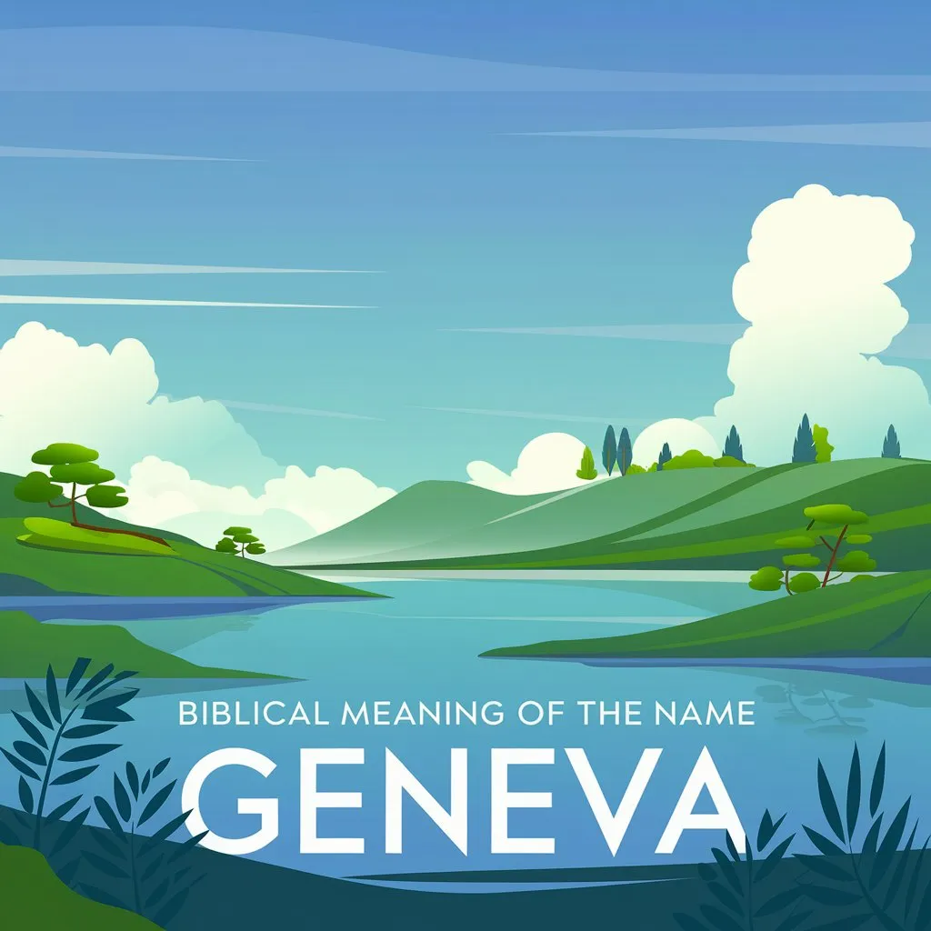 Biblical Meaning of the Name Geneva: Deep Dive into its Significance