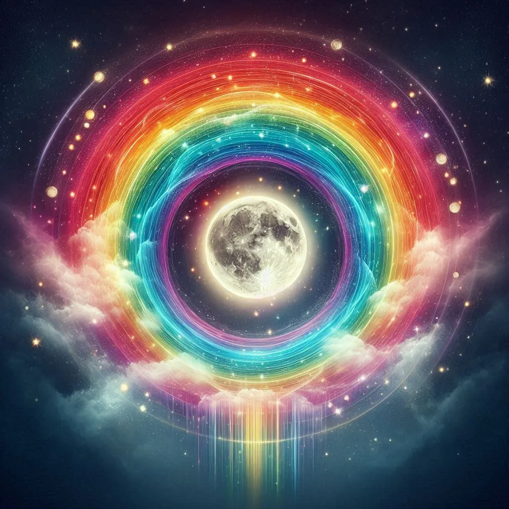 13 Biblical Meanings of a Rainbow Around the Moon: A Spiritual Guide