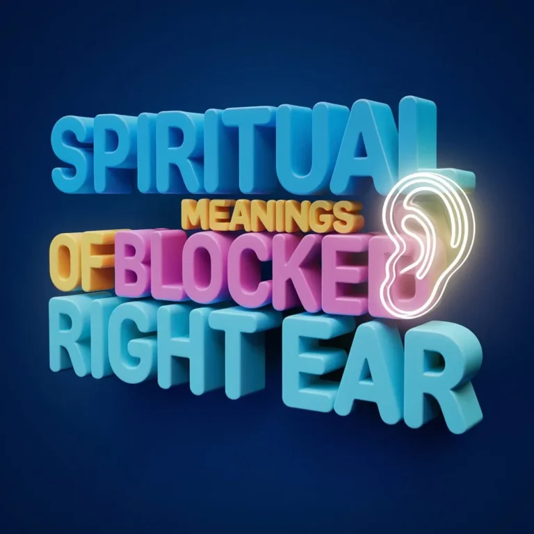 11 Spiritual Meanings of Blocked Right Ear You Shouldn’t Ignore