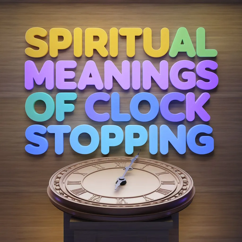 12 Spiritual Meanings of Clock Stopping Revealed