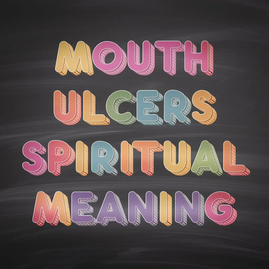 Mouth Ulcers Spiritual Meaning: 11 Spiritual Insights