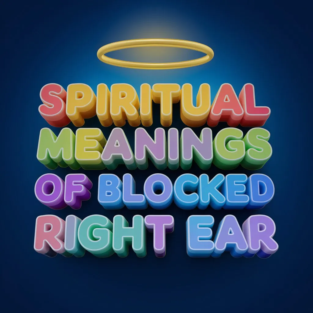 11 Spiritual Meanings of Blocked Right Ear You Shouldn't Ignore