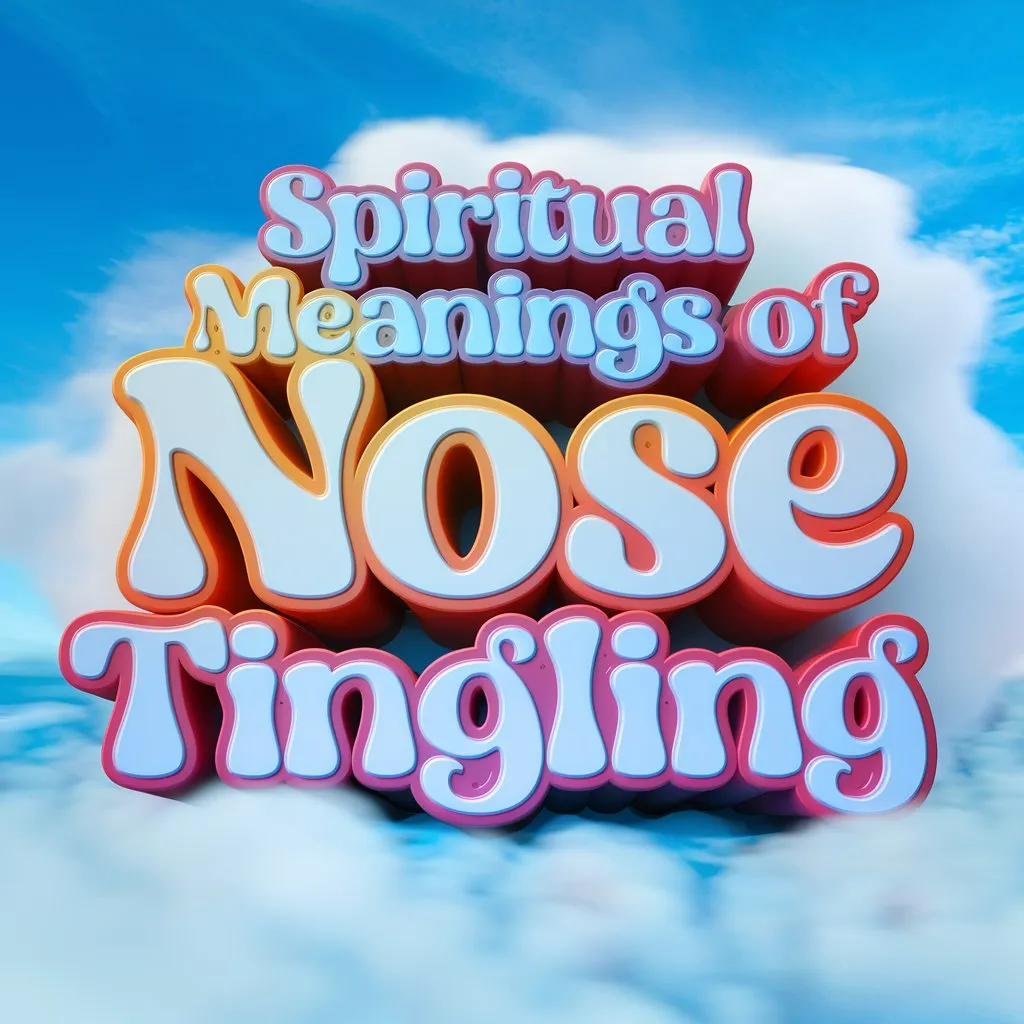 12 Spiritual Meanings of Nose Tingling You Should Know