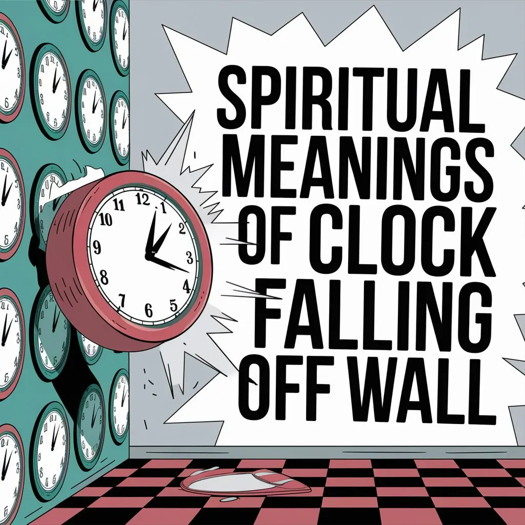 13 Spiritual Meanings of Clock Falling Off Wall Revealed