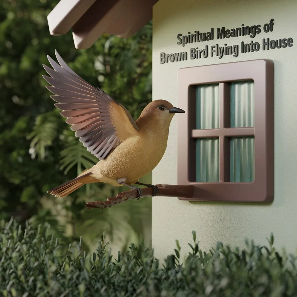 11 Spiritual Meanings of Brown Bird Flying Into House