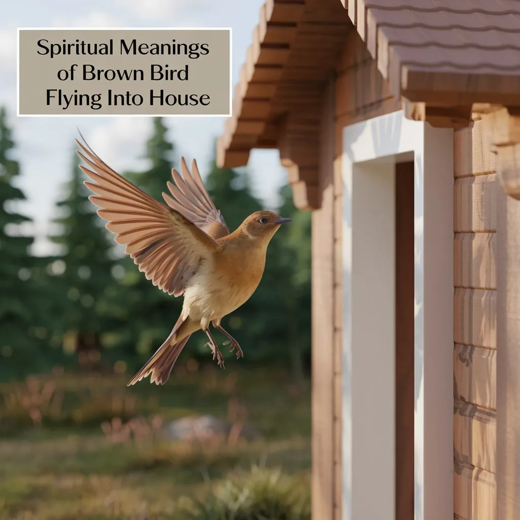 11 Spiritual Meanings of Brown Bird Flying Into House