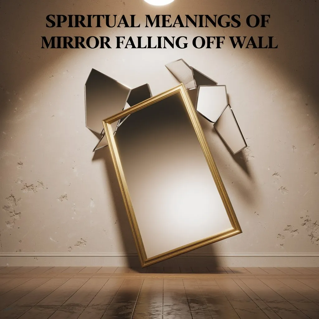 11 Spiritual Meanings of Mirror Falling Off Wall