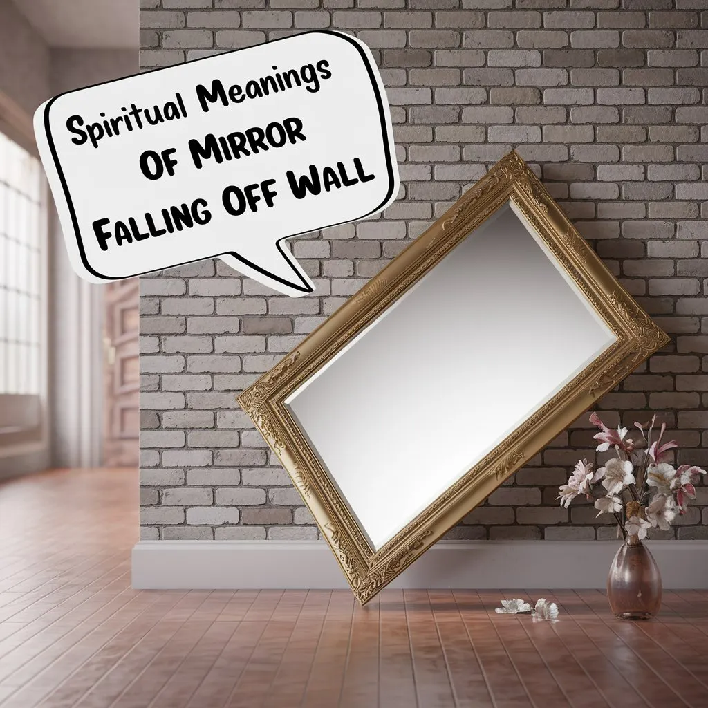 11 Spiritual Meanings of Mirror Falling Off Wall