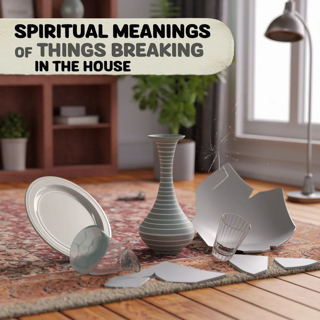 13 Spiritual Meanings of Things Breaking in the House