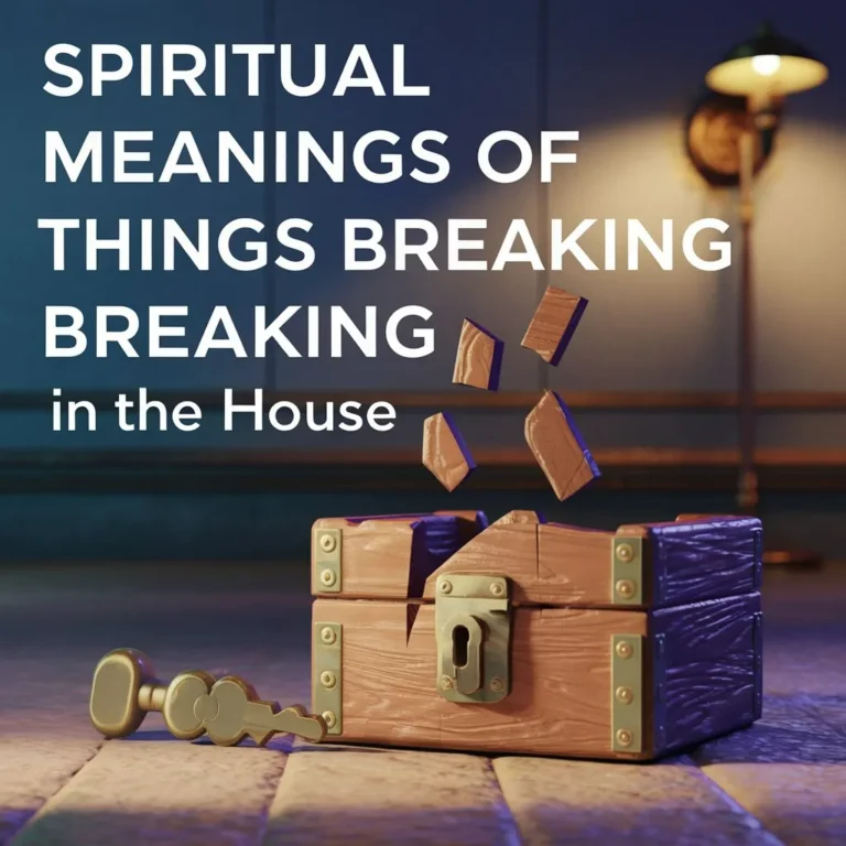 13 Spiritual Meanings of Things Breaking in the House