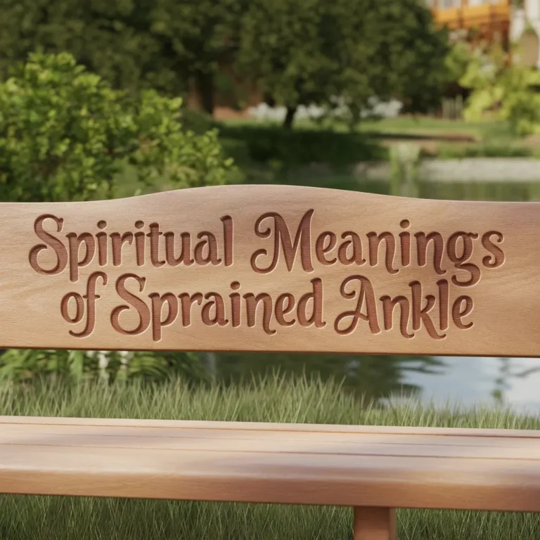 12 Spiritual Meanings of Sprained Ankle: Interpreting the Symbolism