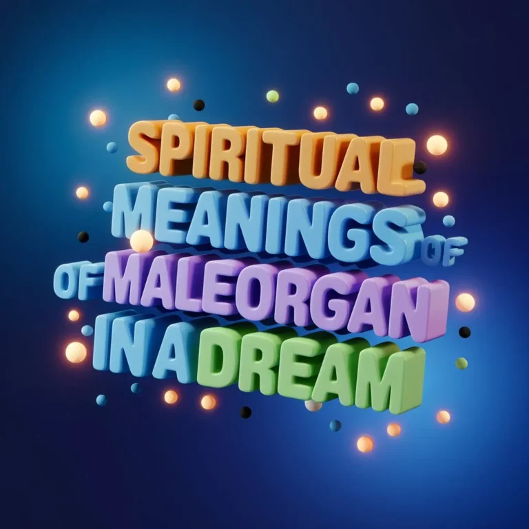 11 Spiritual Meanings of Male Organ in a Dream Revealed