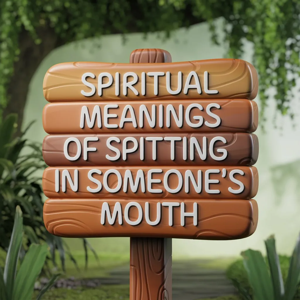 11 Spiritual Meanings of Spitting in Someone's Mouth