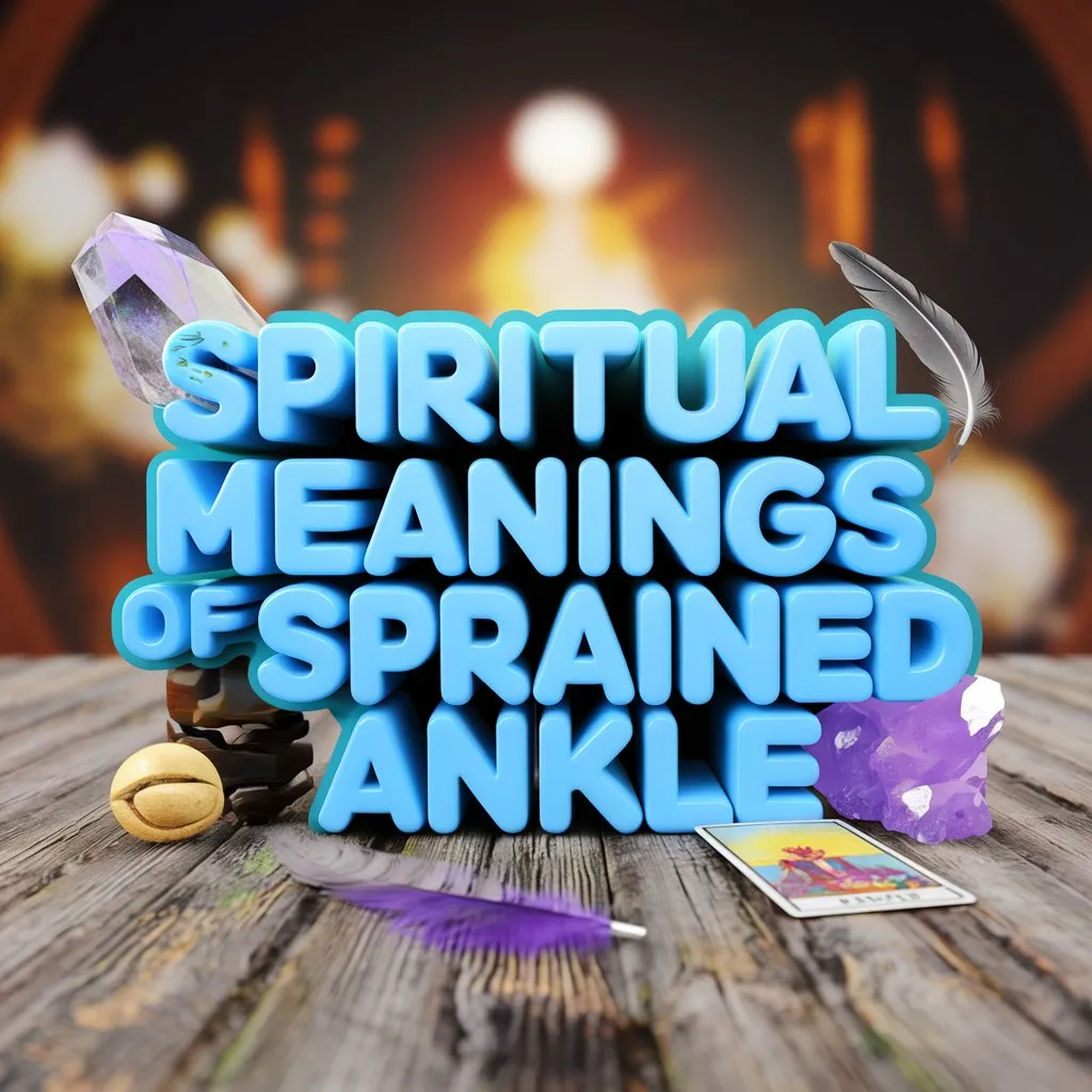 12 Spiritual Meanings of Sprained Ankle: Interpreting the Symbolism