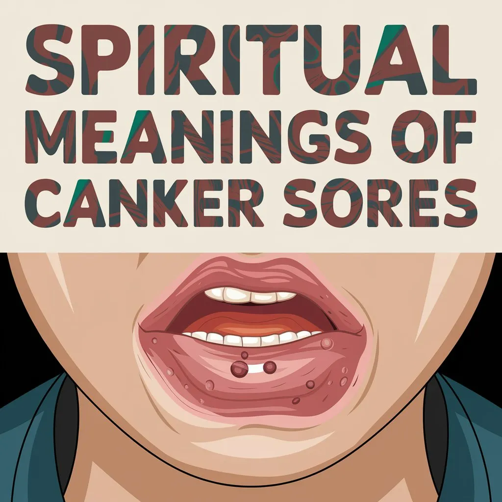 11 Spiritual Meanings of Canker Sores: Inner Turmoil and Stress