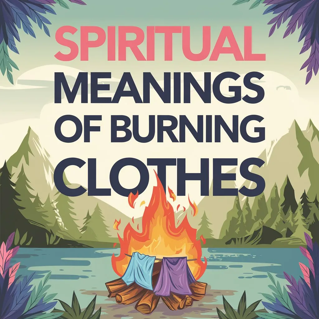 13 Spiritual Meanings of Burning Clothes: Symbolism and Significance