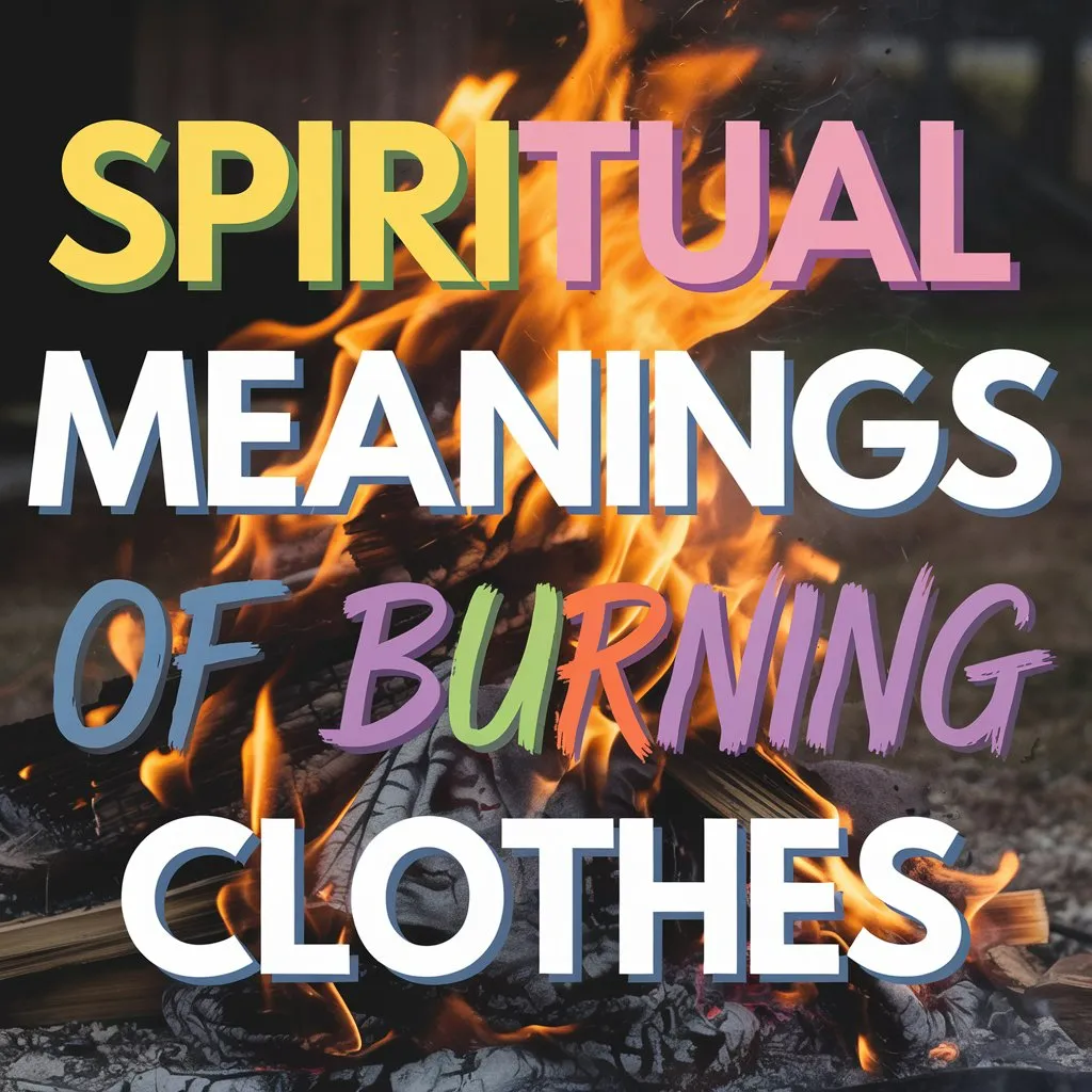 13 Spiritual Meanings of Burning Clothes: Symbolism and Significance