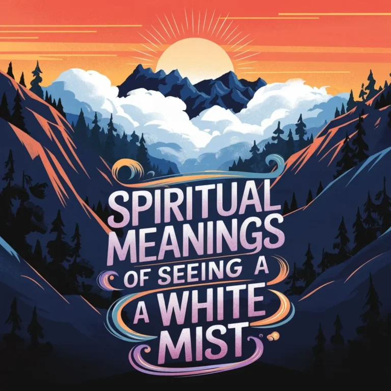 12 Spiritual Meanings of Seeing a White Mist: Sacred Sign of Spiritual Connection