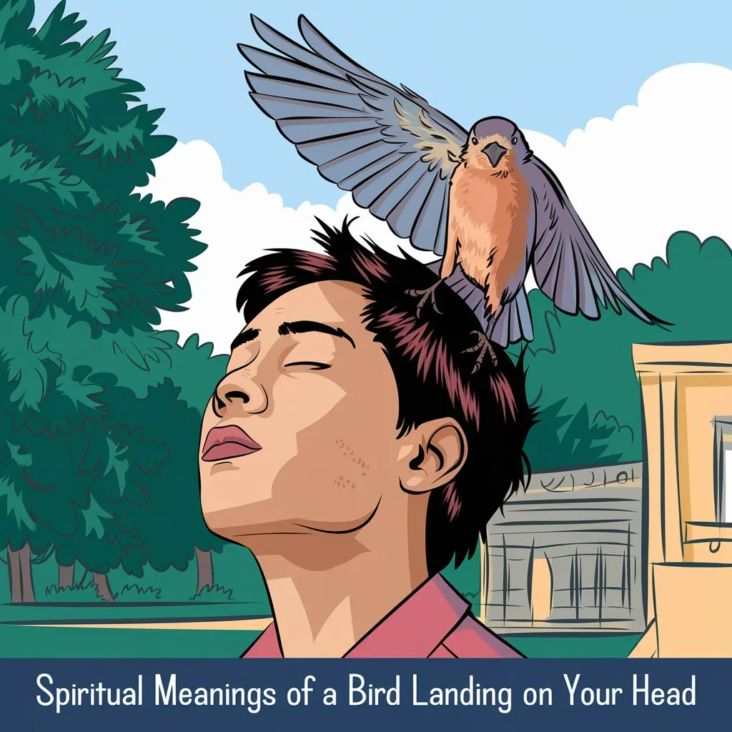 12 Spiritual Meanings of A Bird Landing on Your Head