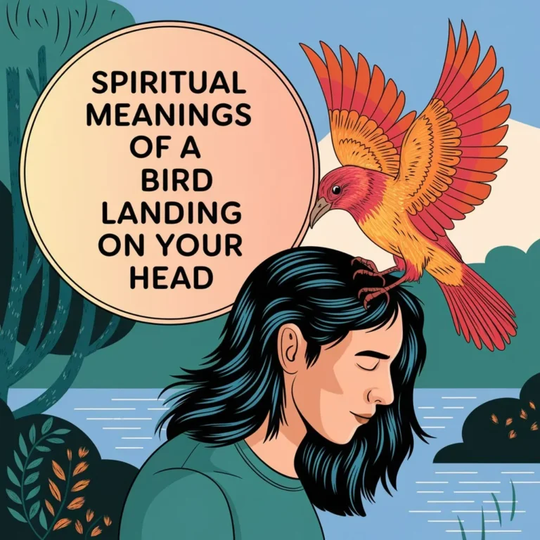 12 Spiritual Meanings of A Bird Landing on Your Head