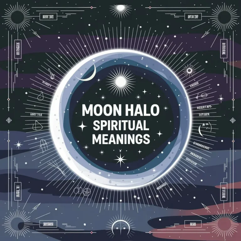 Moon Halo Spiritual Meanings: 17 Profound Insights into this Celestial Phenomenon