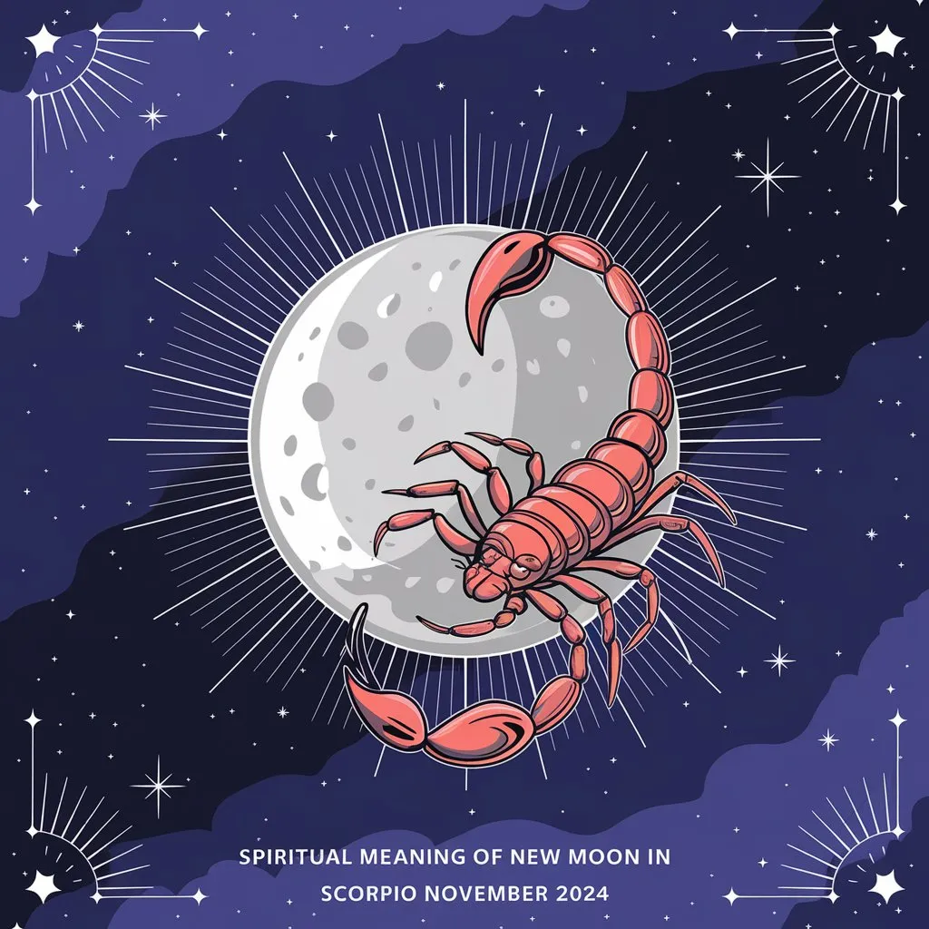 The Spiritual Meaning of New Moon in Scorpio November 2024