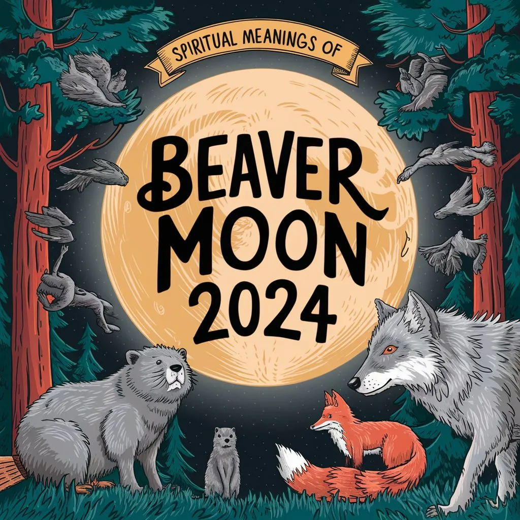 Spiritual Meanings of Beaver Moon 2024: Celestial Guidance