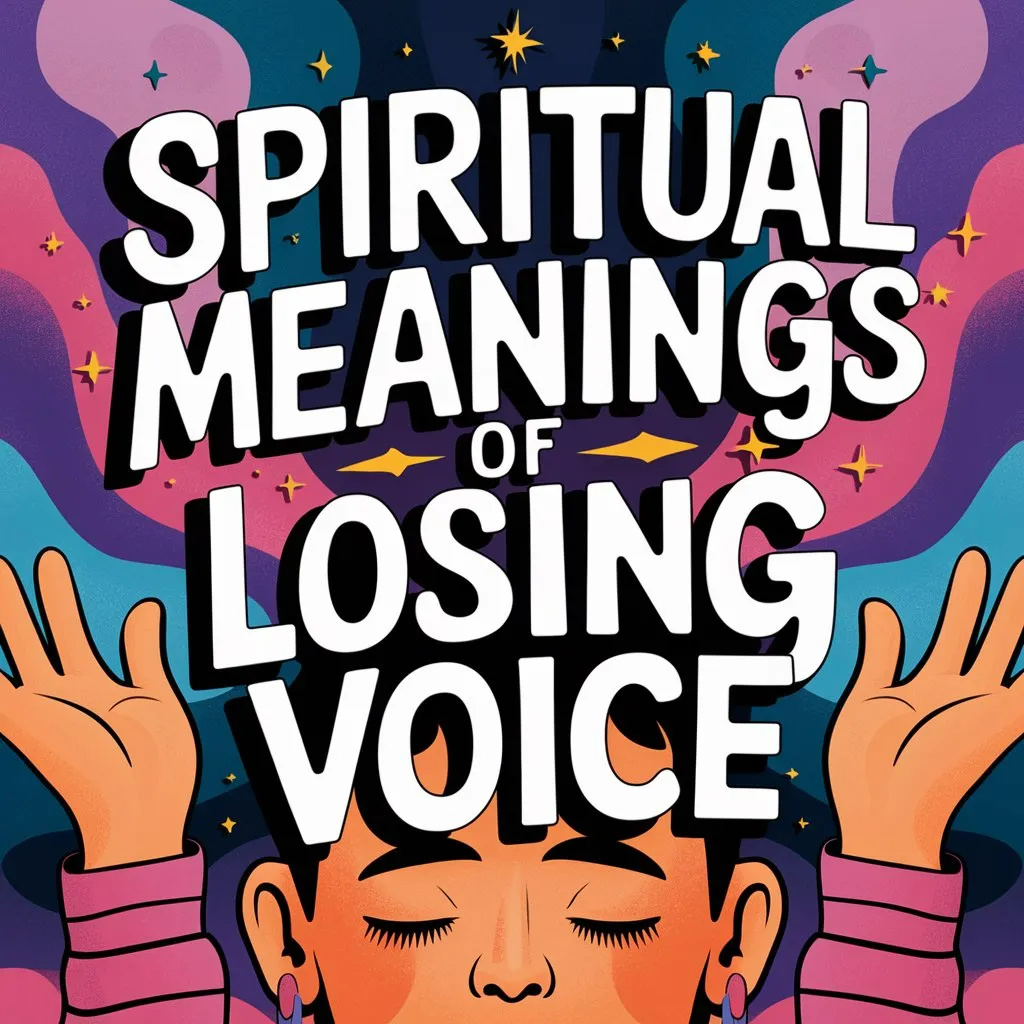 11 Spiritual Meanings of Losing Voice: The Silent Message