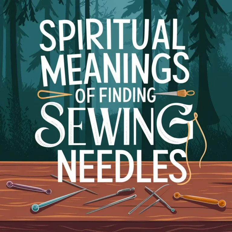 13 Spiritual Meanings of Finding Sewing Needles: Decode the Signs