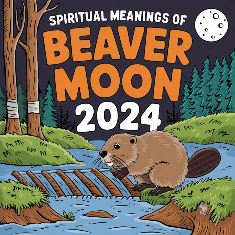 Spiritual Meanings of Beaver Moon 2024: Celestial Guidance