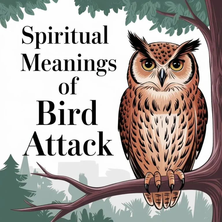 14 Spiritual Meanings of Bird Attack: Meanings and Interpretations