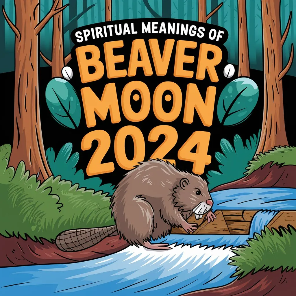 Spiritual Meanings of Beaver Moon 2024: Celestial Guidance