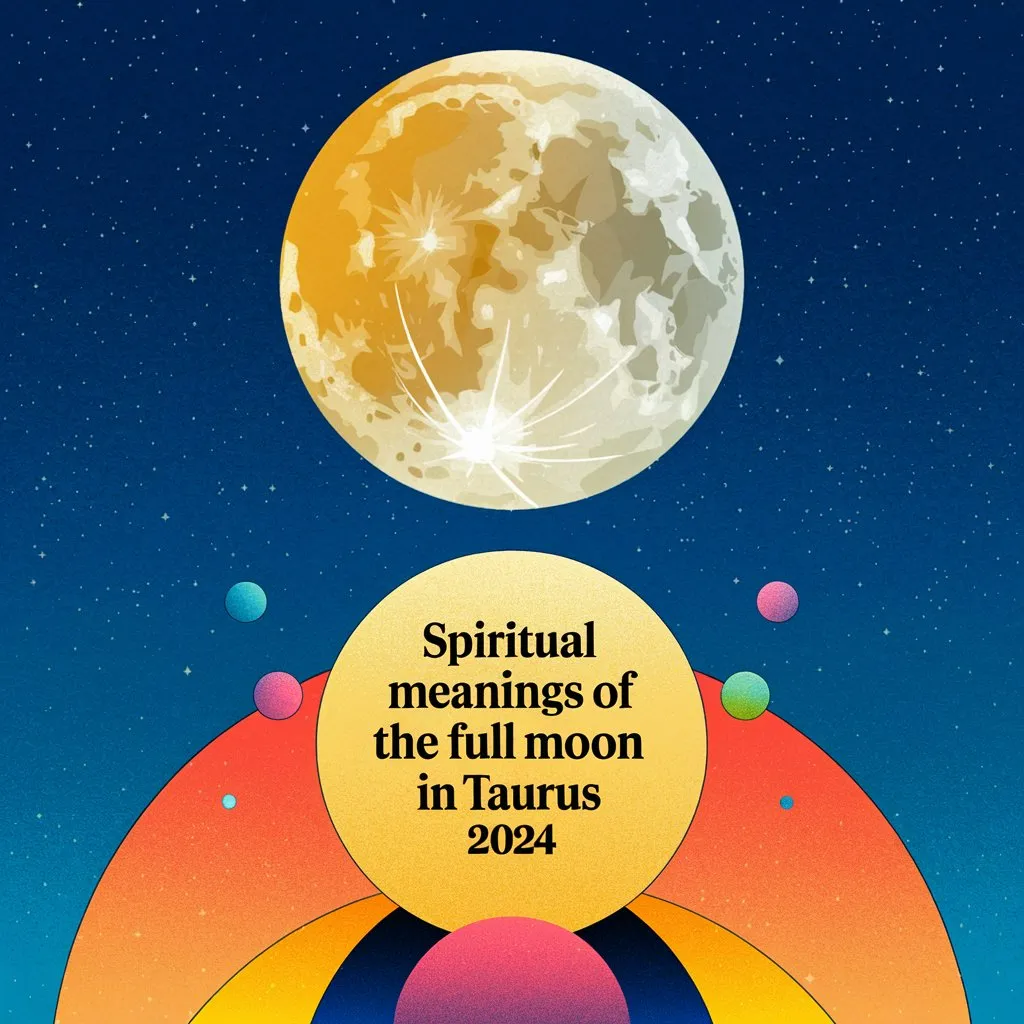 The Spiritual Meanings of the Full Moon in Taurus 2024