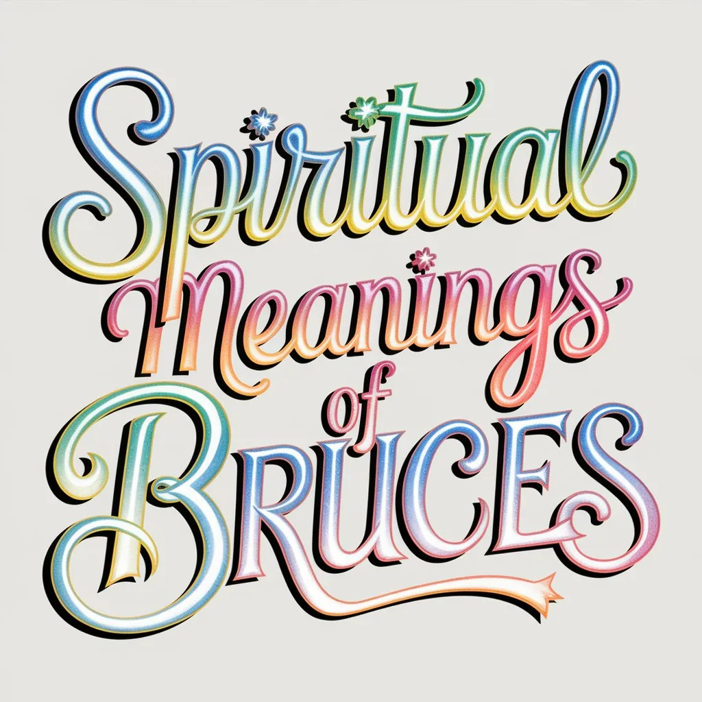 12 Spiritual Meanings of Bruces: Their Hidden Messages