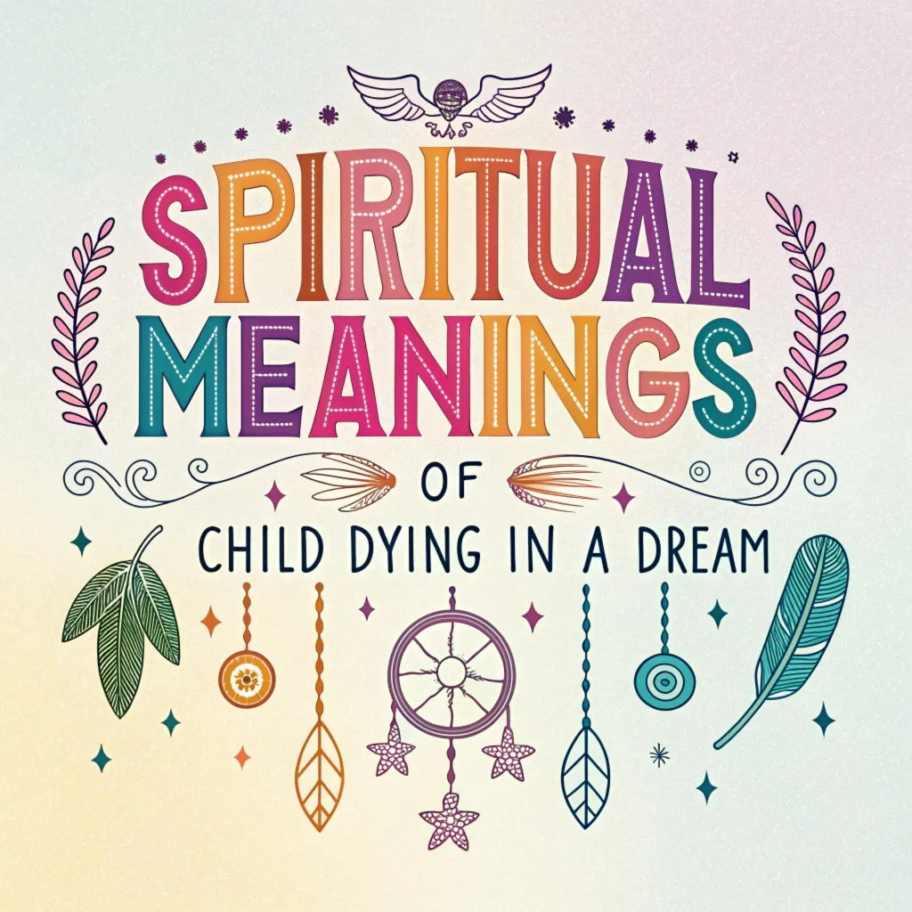 11 Spiritual Meanings of Child Dying in a Dream: Interpretations