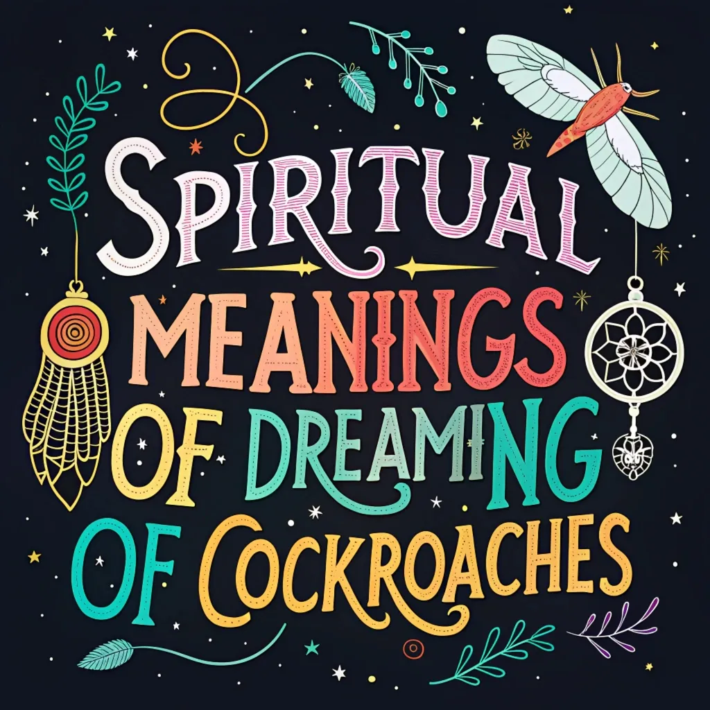 12 Spiritual Meanings of Dreaming of Cockroaches Explained