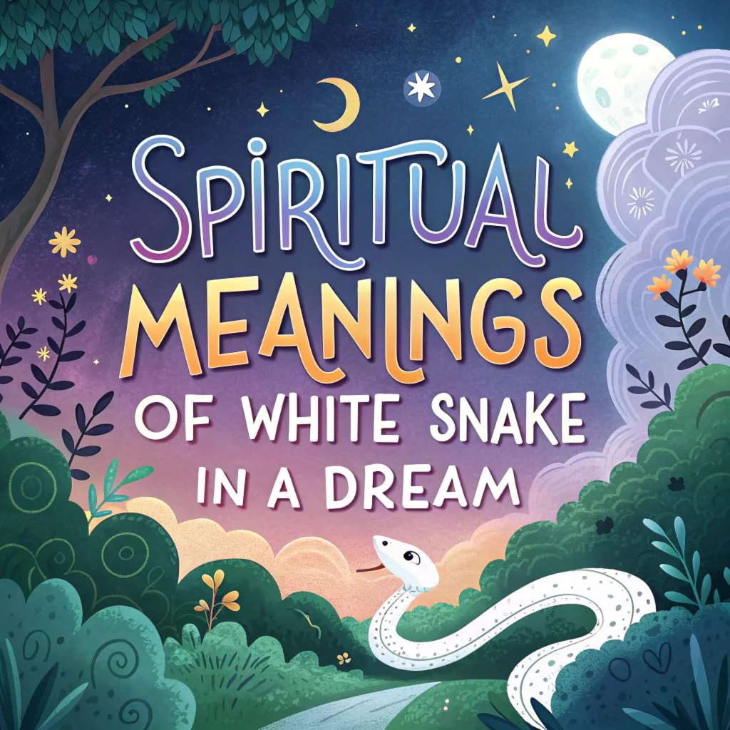 14 Spiritual Meanings of White Snake in a Dream Uncovered