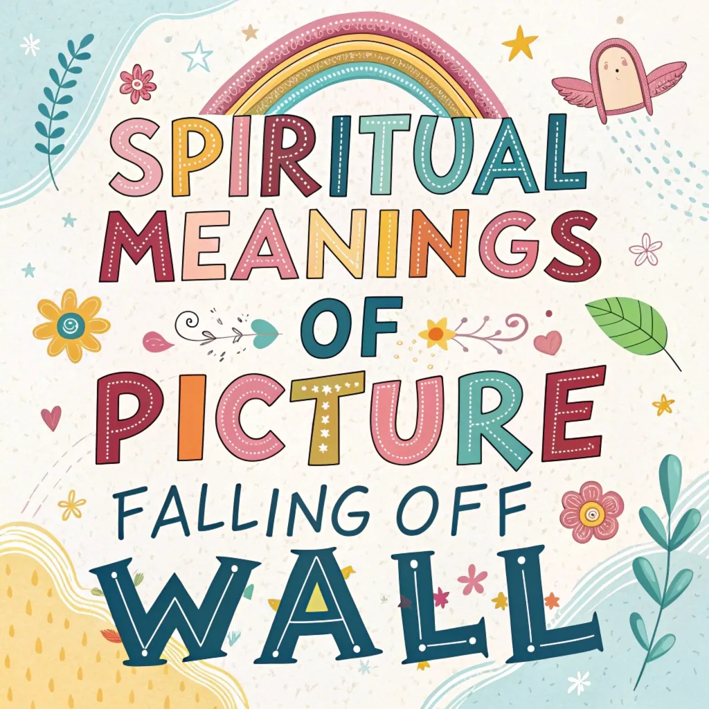 Spiritual Meanings of Picture Falling Off Wall: 13 Signs of Change