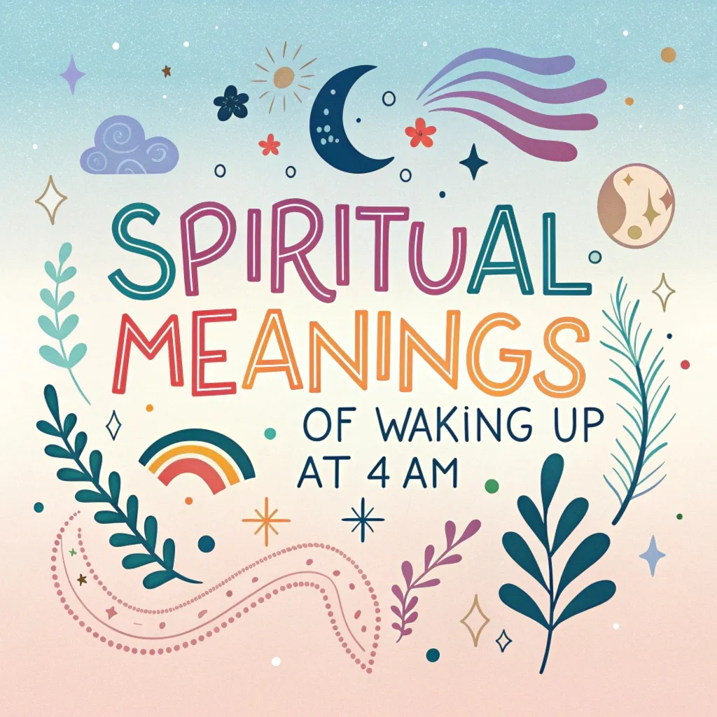 13 Spiritual Meanings of Waking Up at 4am: Deeper Insights