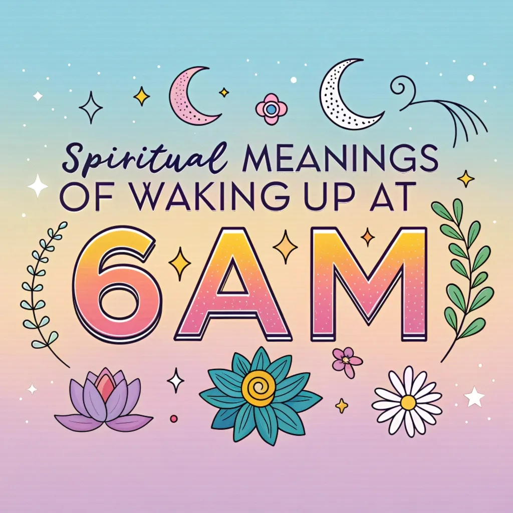 12 Spiritual Meanings of Waking Up at 6am: Signs & Insights