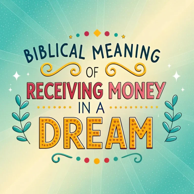 The Biblical Significance of Receiving Money in Dreams: Divine Messages