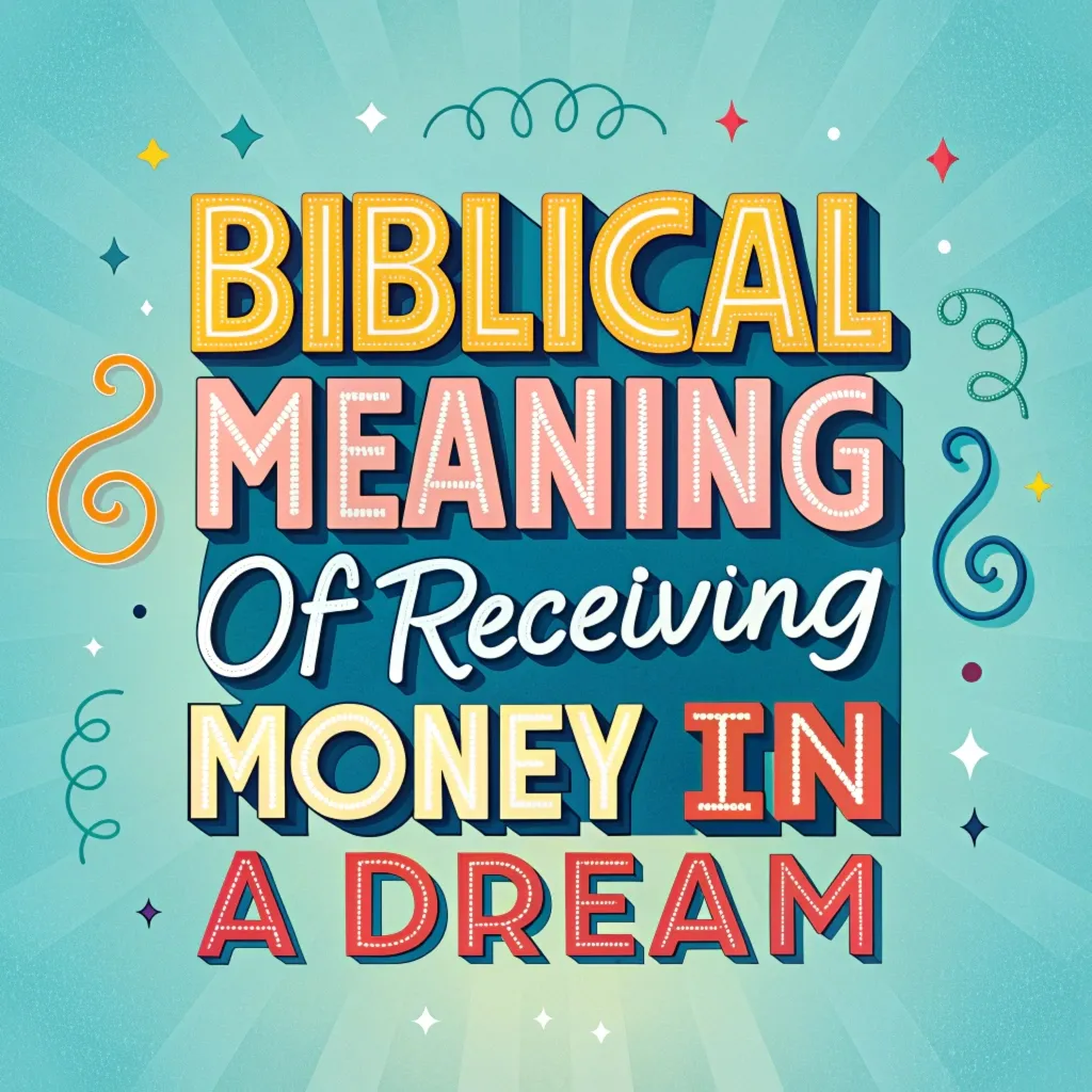 The Biblical Significance of Receiving Money in Dreams: Divine Messages